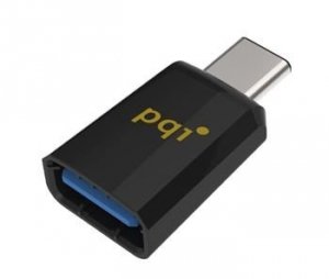PQI Adapter USB-USB Typ-C UFD, Connect 311 Czarny