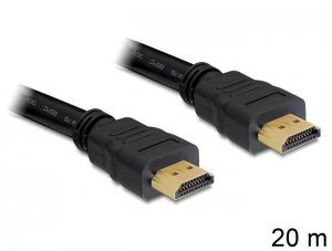 Delock Kabel HDMI-HDMI v1.4 High Speed Ethernet 20m
