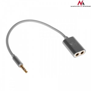 Maclean Kabel adapter rozdzielacz 3,5mm MCTV-580 - słuchawki i mikrofon