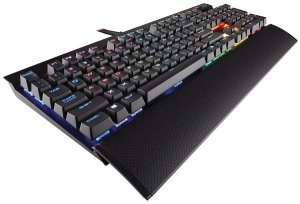 Corsair Gaming K70 LUX RGB Cherry MX SILENT Mechanical Gaming Keyboard