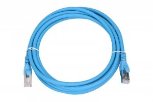 Extralink Kabel sieciowy LAN Patchcord CAT.6A S/FTP 3m 10G foliowana skręcona para, miedziany