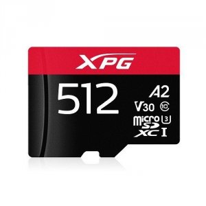 Adata Karta pamięci microSDXC XPG 512GB UHS I U3 A2 100/85 MB/s