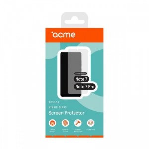 ACME Europe Szkło hybrydowe SP2103 do Xiaomi Redmi Note 7 / Xiaomi Redmi Note 7 Pro, 8H, 0,15mm