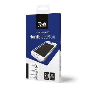 3MK Szkło ochronne HardGlass Max Samsung S20+ G985 czarny FullScreen