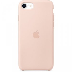 Apple Silikonowe etui do iPhone SE piaskowy róż