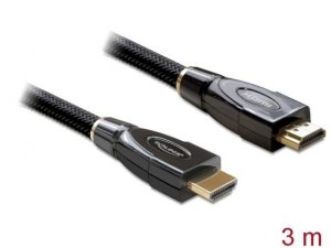 Delock Kabel HDMI-HDMI Premium czarny