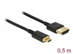 Delock Kabel HDMI(M)-HD MI MICRO(M) 0.5M 4