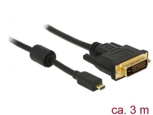 Delock Kabel HDMI MICRO( M)-DVI-D(M)(24+1)