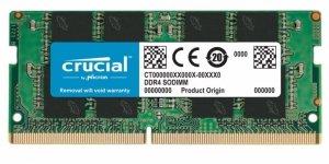 Crucial Pamięć DDR4 SODIMM 4GB/3200 CL22 SR x8