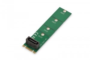 Digitus Karta rozszerzeń (Kontroler) NGFF/M.2 na SATA III PCI Express M.2 do 6.0Gb/s