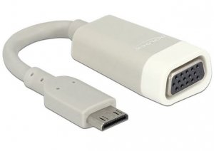 Delock Adapter HDMI MIN I(M)-VGA(F) NA KABLU