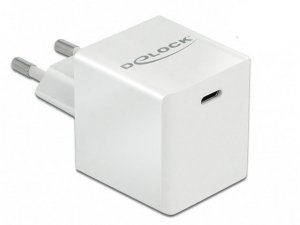 Delock Ładowarka sieciowa delock 1xUSB C (F) 3A 100-240V 40 W biała