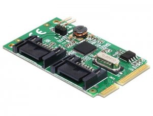 Delock Karta mini PCIE2 X SATA 6GB/S DELOC