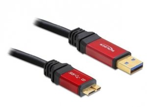 Delock Kabel USB-A(M)-USB-B(M) Premium Micro