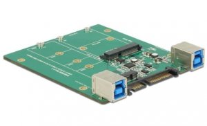 Delock Adapter USB-B 3.1 SATA-M.2 KEY B+M/ MSATA