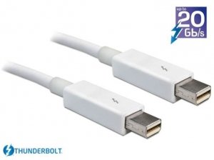 Delock Kabel THUNDERBOLT M/M 0.5m biały