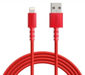 Anker Kabel PowerLine Select+ USB-A - LTG 6ft czerwony