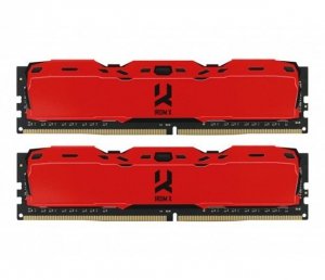 GOODRAM Pamięć DDR4 IRDM X 16GB/3200 (2*8GB) 16-20-20 Czerwona