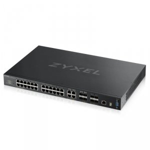 Zyxel Przełącznik zarządzalny XGS4600-32 L3 Managed 28xGiG 4x10G SFP+ 2xPSU XGS4600-32-ZZ0102F