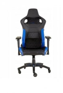 Corsair Fotel gamingowy T1 czarny/niebieski