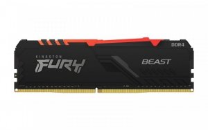 Kingston Pamięć DDR4 FURY Beast RGB 16GB(1*16GB)/3733 CL19 1Gx8