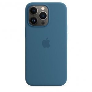 Apple Etui silikonowe z MagSafe do iPhonea 13 Pro - zielonomodre
