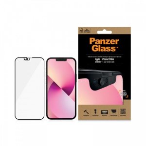 Panzerglass Szkło hartowane E2E Cam Slider iPhone 13 Mini 5,4 cala Microfracture     Case Friendly Anti Bacterial Black