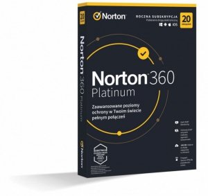 Norton 360 Platinum 100GB PL Box 20Urz. 1Rok  21427517