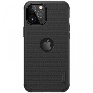Nillkin Etui Super Frosted Shield Pro Apple iPhone 12/12 Pro (Z wycięciem na logo) Czarne
