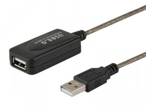 Savio Przedłużka portu USB aktywna, 5m, CL-76