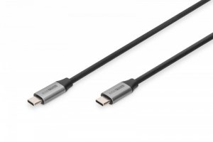 Digitus Kabel połączeniowy USB 3.0 60W/5Gbps Typ USB C/USB C M/M 0,5m Czarny