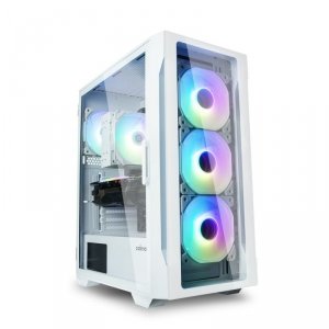 Zalman Obudowa I3 Neo TG White Mid Tower RGB 4xwentylator, biała