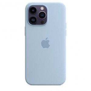 Apple Etui silikonowe z MagSafe do iPhonea 14 Pro Max - czysty błękit
