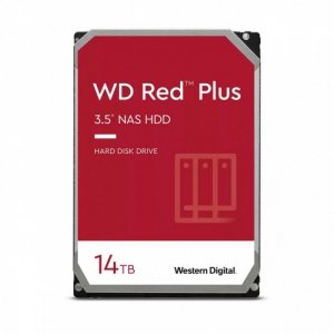 Western Digital Dysk WD Red Plus 14TB 3,5 cala CMR 512MB/7200RPM Class