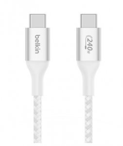 Belkin Kabel BoostCharge USB-C/USB-C 240W 1m biały