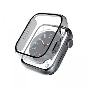 CRONG Etui ze szkłem Hybrid Watch Case Apple Watch 44mm Clear