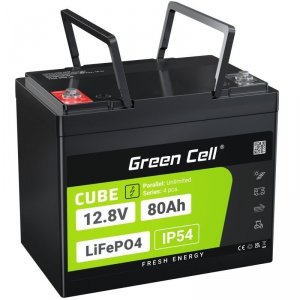 Green Cell Akumulator CUBE LiFePO4 80Ah 12V/12.8V 1024Wh