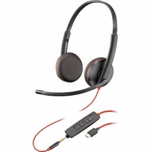 POLY Zestaw słuchawkowy Blackwire C3225 Stereo USB-C (Bulk) 80S04A6