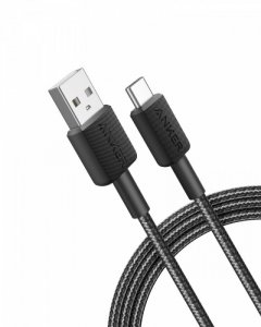 Anker Kabel 322 USB-A do USB-C oplot 1.8m czarny