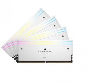 Corsair Pamięć DDR5 Dominator Titanium RGB 64GB/6000(4*16GB)C36 Intel XMP White