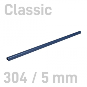 Grzbiety kanałowe MetalBind- O.CHANNEL Classic Niebieski - 304/5 mm - 10 sztuk