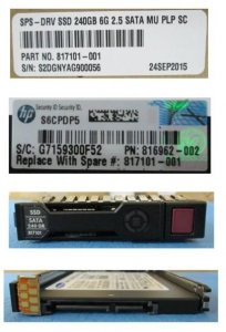 Hewlett Packard Enterprise hot-plug SSD 240GB 2.5Inch SFF