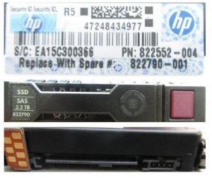 Hewlett Packard Enterprise DRV SSD 3.2TB 12G 2.5 SAS MU **Refurbished**
