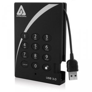 Apricorn HDD 2TB Encrypted USB 3.0 **New Retail** with PIN Access