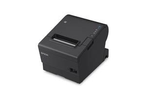 Epson TM-T88VII (112): USB,  Ethernet, Serial, PS, Black  TM-T88VII (112), Direct thermal, POS printer, 180 x 180 DPI, 500 mm/se