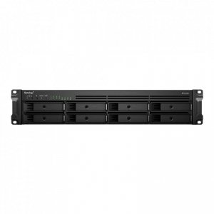 Synology Rackstation RS1221RP+ ,  8-BAY, QUAD-CORE, 4GB RAM  RackStation RS1221RP+, NAS, Rack (2U), Ryzen Embedded, V1500B, Blac