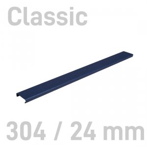 Grzbiety kanałowe MetalBind- O.CHANNEL Classic Niebieski - 304/24 mm- 10 sztuk