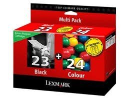 Lexmark Atrament Bi-pack No23+No24/black f X35xx