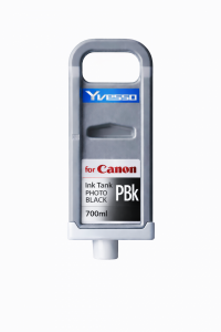 Tusz zamiennik Yvesso do Canon PFI-706BK (PFI706BK) Black 700ml do iPF8300 / iPF8300S / iPF8400 / iPF8400S / iPF9400 