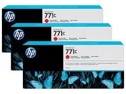 HP Tusz 771 R 775ml Chromatic Red 3Pk do Z6200 B6Y32A